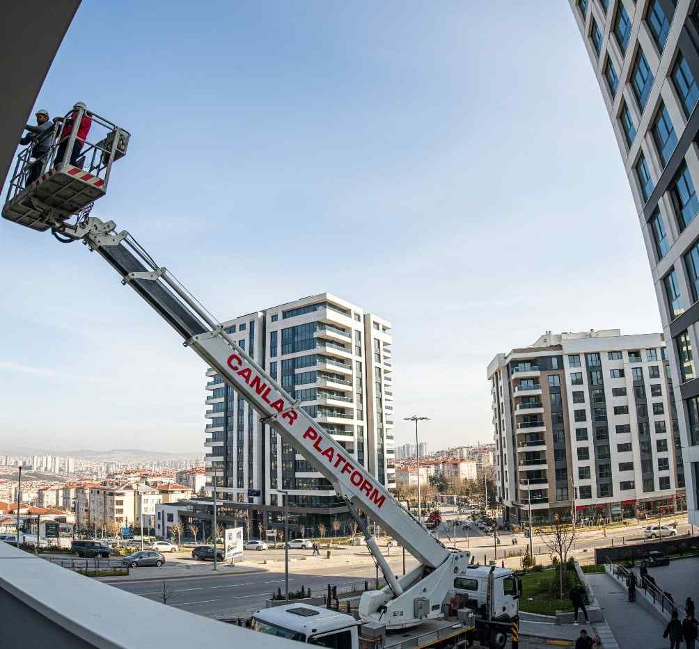 Bağcılar kiralık sepetli vinç hizmetleri